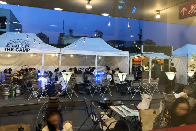 BEERGARDEN & BBQ THE CAMP（ノルベサ屋上ビアガーデン）